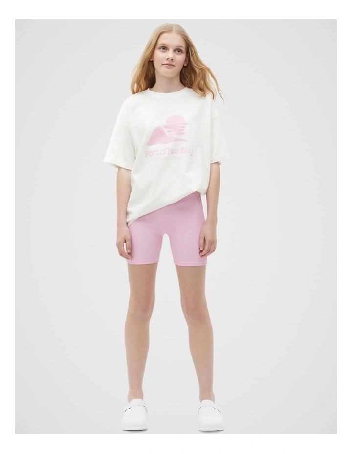 Portofino Tee in Marshmallow image 3