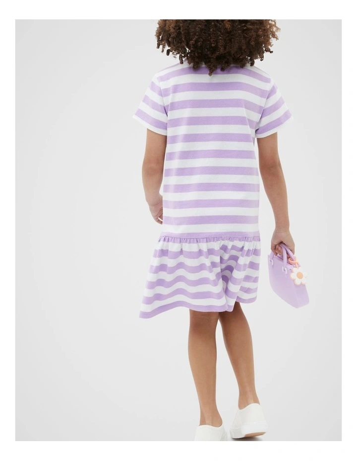 Logo Dress in Tulip image 2