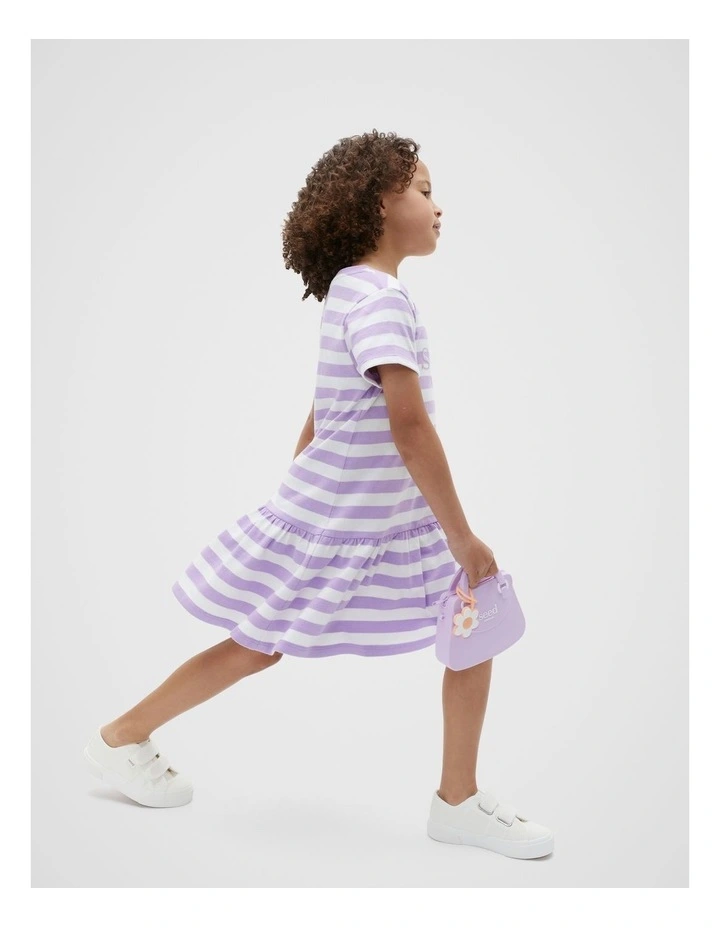 Logo Dress in Tulip image 3