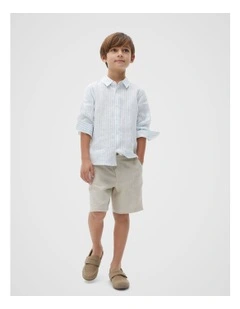 Occasion Chino Shorts in Cool Stone