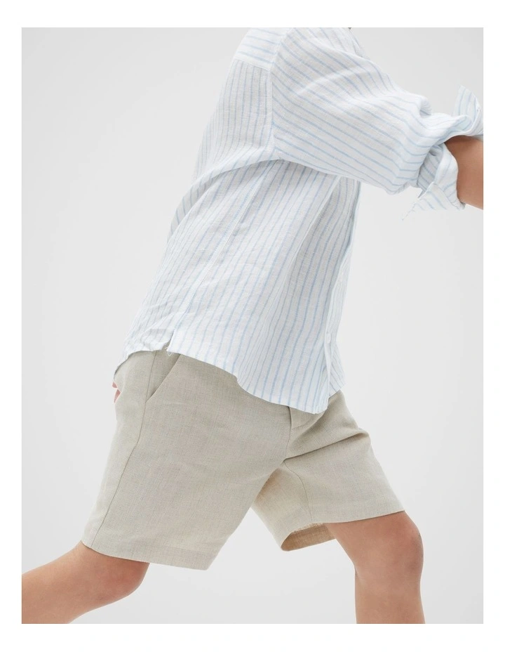 Occasion Chino Shorts in Cool Stone image 3