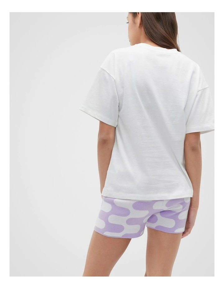 Beach Club Tee in White image 4