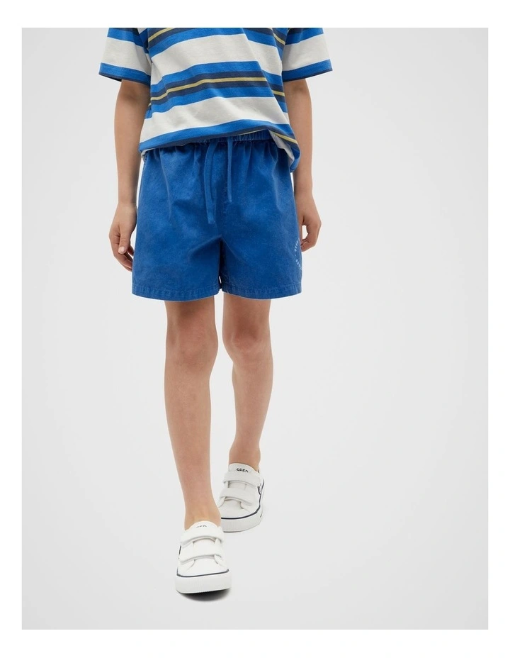 Garment Dye Short in Wave Blue image 1