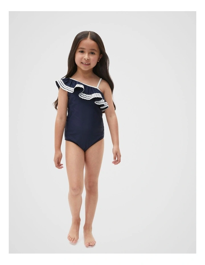 Ric Rac Bather in New Navy image 1