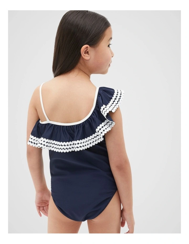 Ric Rac Bather in New Navy image 2