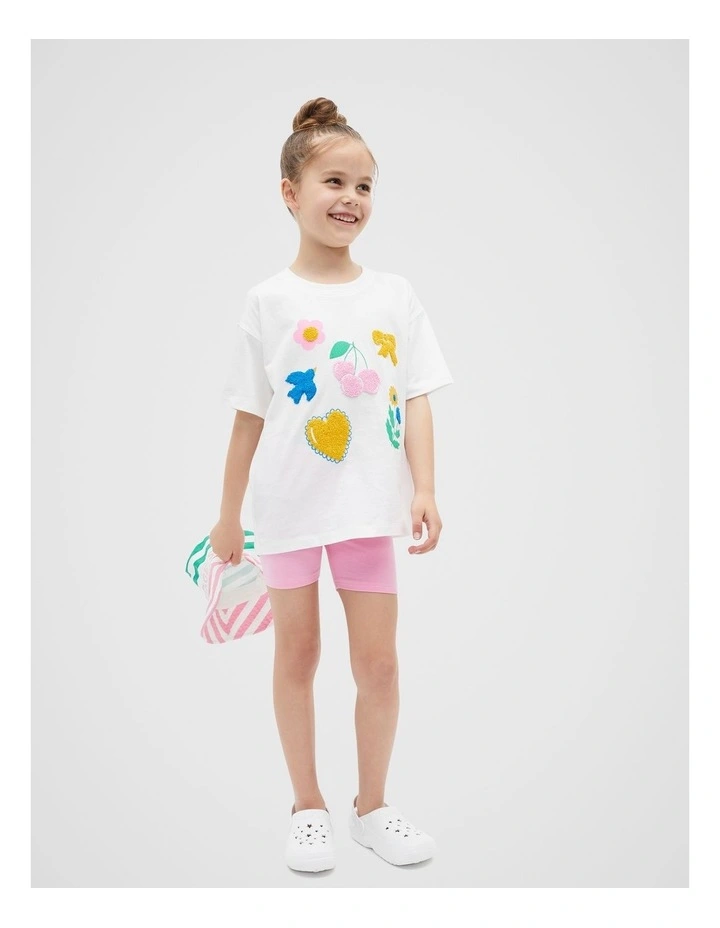 Motif Tee in Canvas image 3
