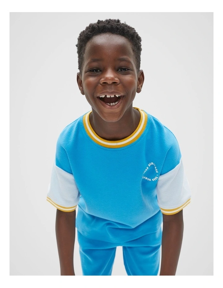 Sporty Tee in Blue image 1