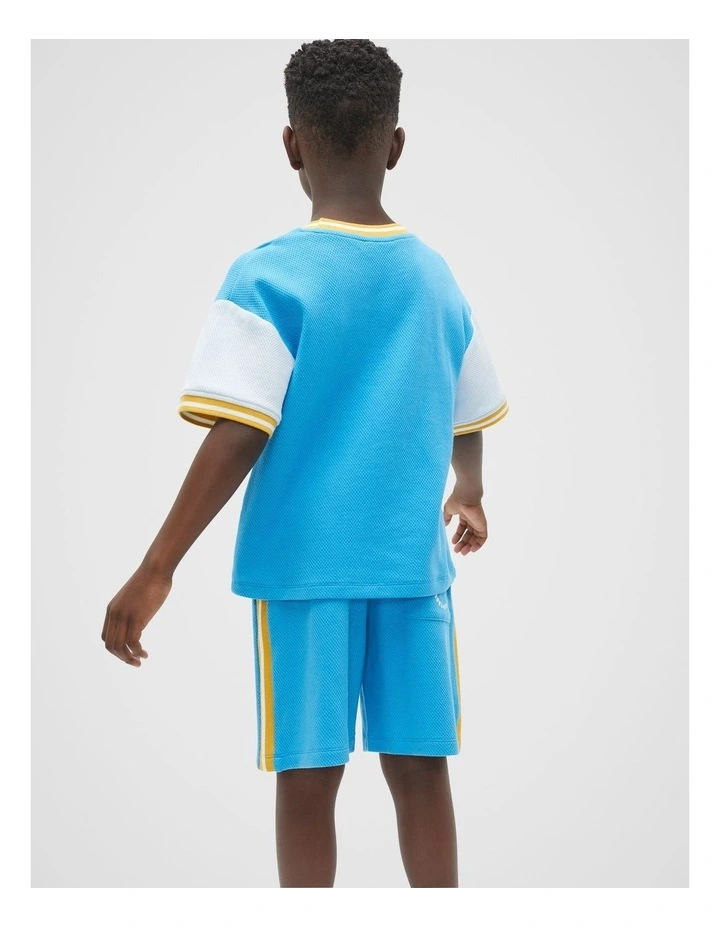 Sporty Tee in Blue image 2
