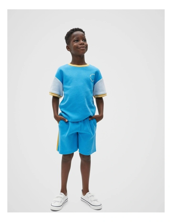 Sporty Tee in Blue image 3