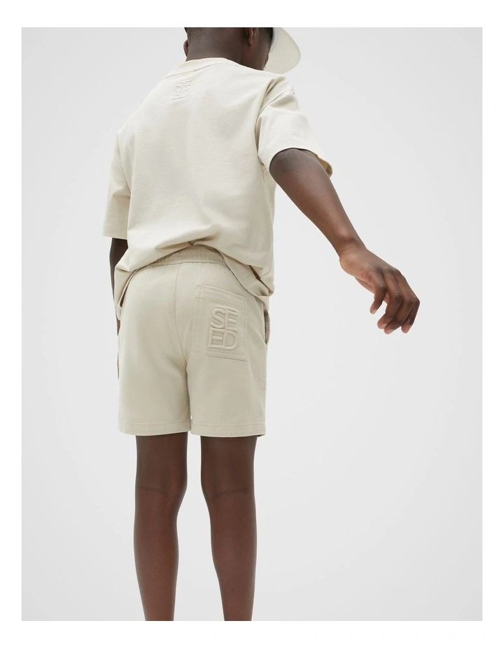 Garment Dye Shorts in Grey image 2