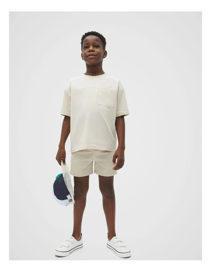 Garment Dye Shorts in Grey image 3