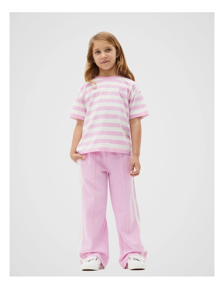 Core Stripe Tee in Fairy Floss Stripe image 3
