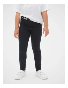 Core Terry Legging in Black