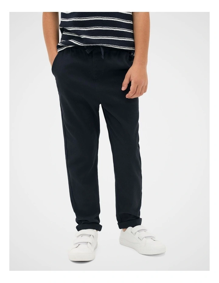 Core Logo Chino in Midnight Blue image 1