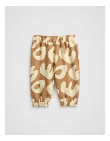 Branded Track Pant in Cinnamon