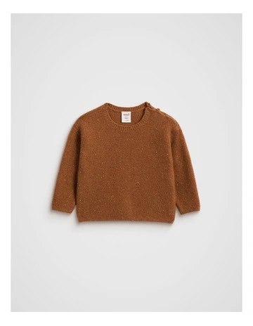 Knit Jumper in Pumpkin Spice