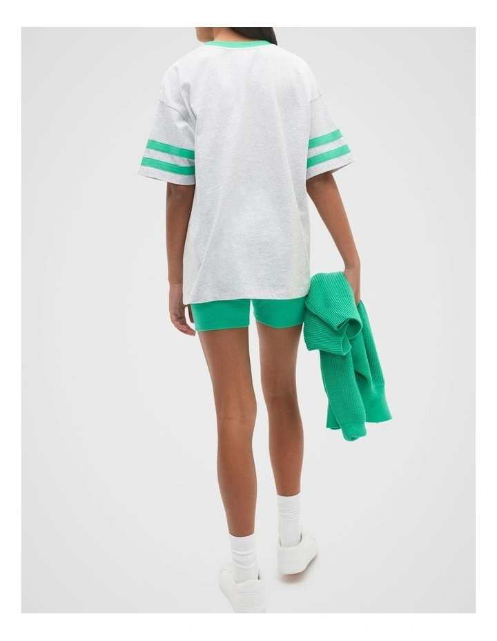 Manhattan Tee in White image 2