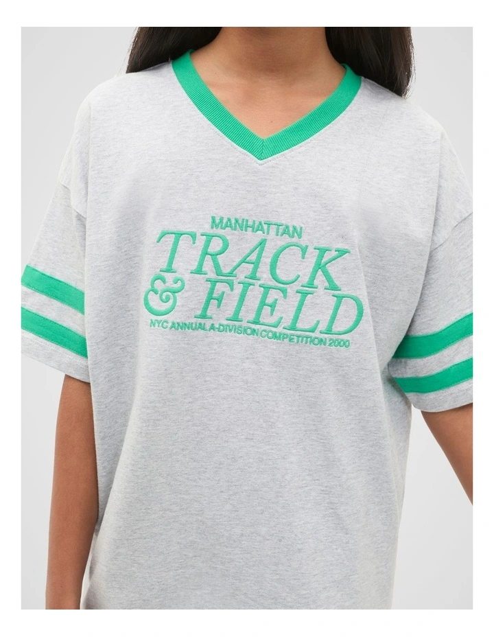 Manhattan Tee in White image 4