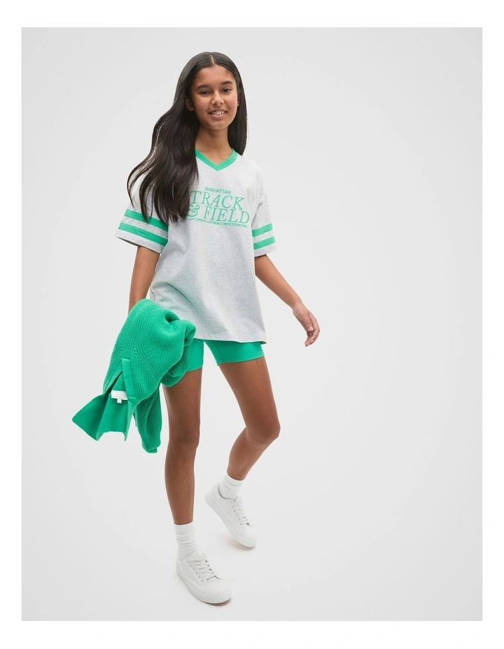 Core Logo Bike Short in Jewel Green image 3