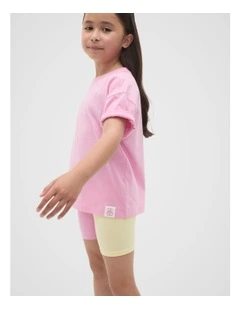 Oversized Tee in Candy Pink