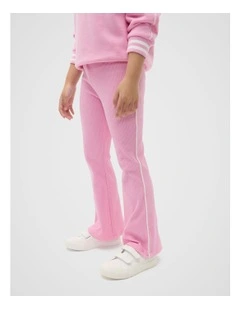 Piped Kick Flare in Candy Pink