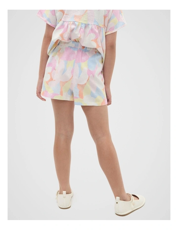 Abstract Floral Short in Multi image 2