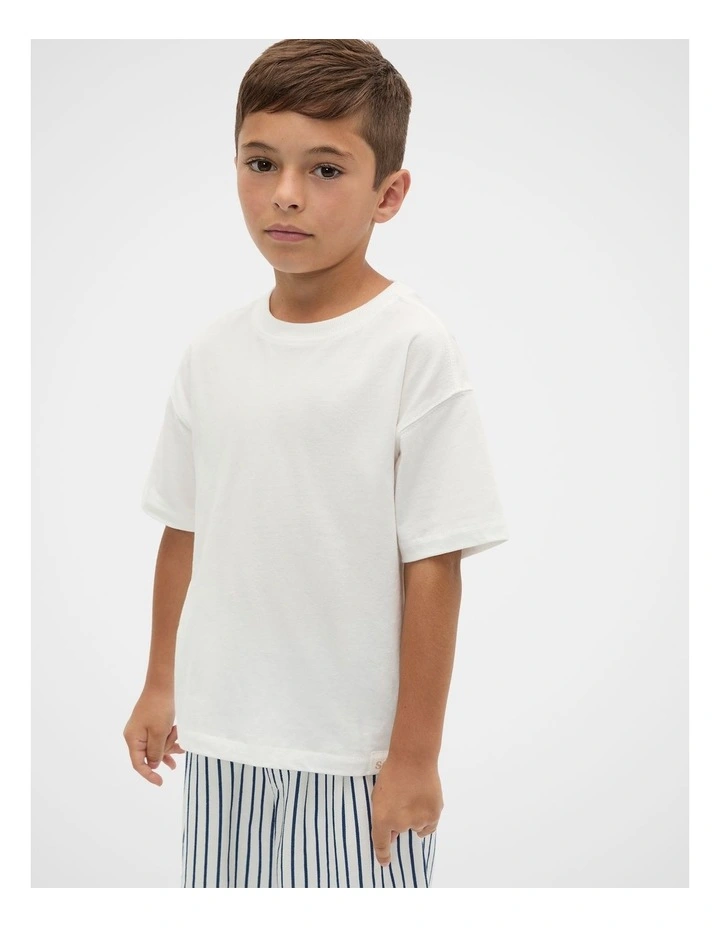 Oversized Tee in Canvas image 1