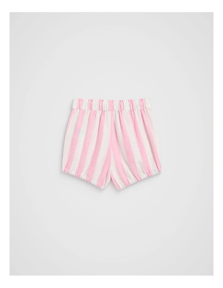 Stripe Scallop Bloomer in Candy Pink image 2