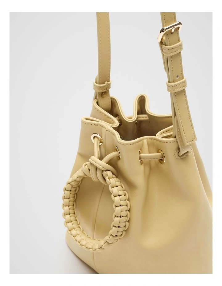 Ring Detail Crossbody Bag in Honey image 3