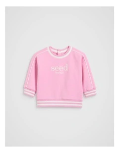 Core Logo Sweat in Pink