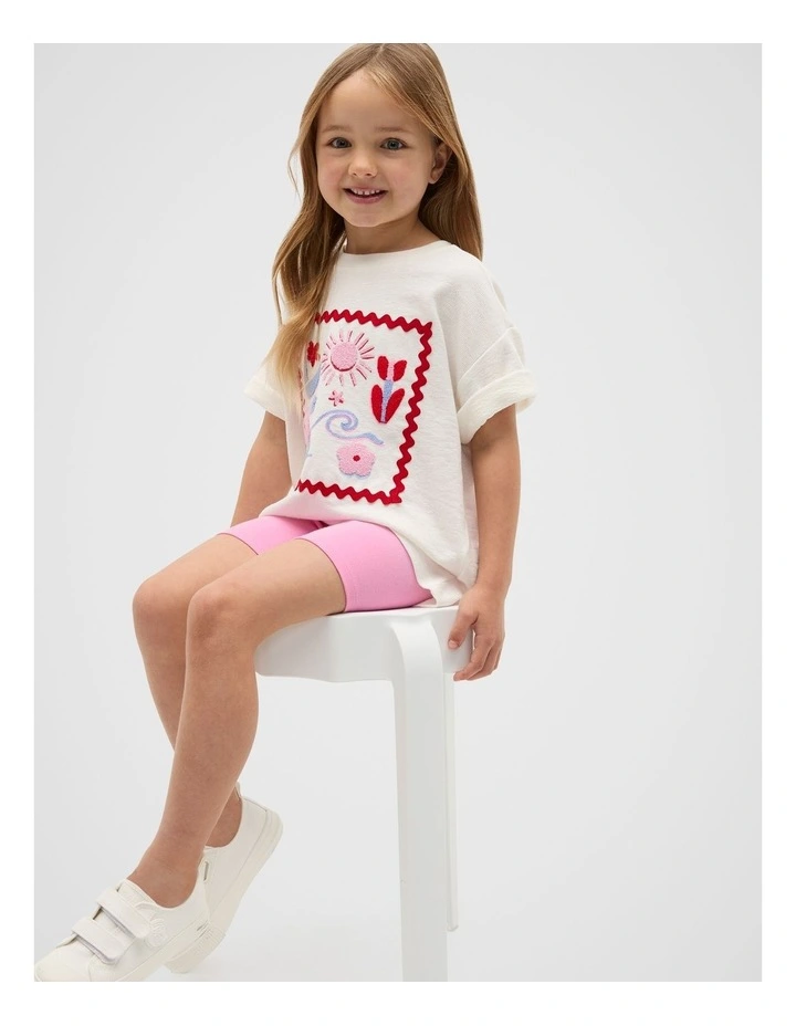 Riviera Tee in White image 3