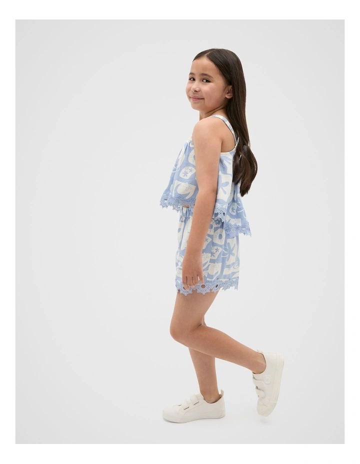 Riviera Short in Luna Blue image 3