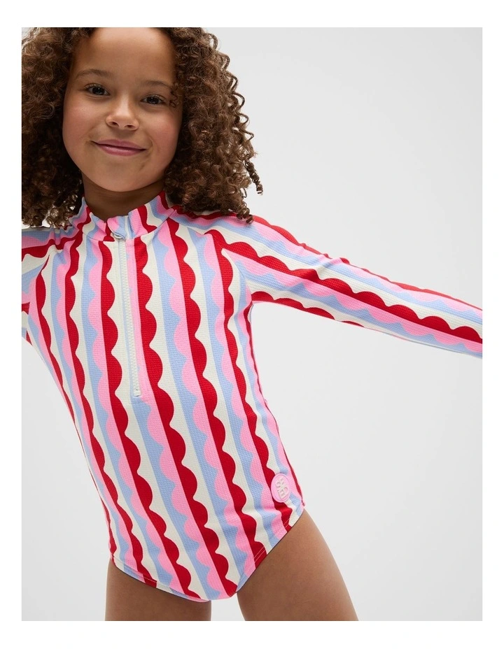 Wave Rashsuit in Multi image 3