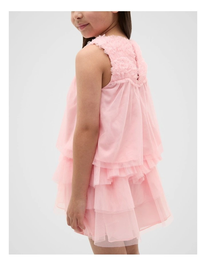 Tulle Ruffle Top in Cupcake image 2
