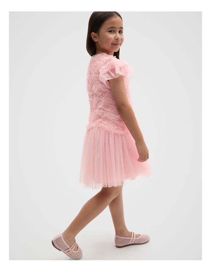 Tulle Ruffle Dress in Cupcake image 2