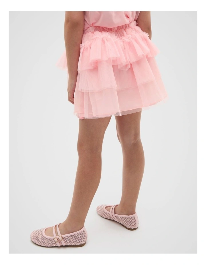 Tulle Ruffle Skirt in Cupcake image 2