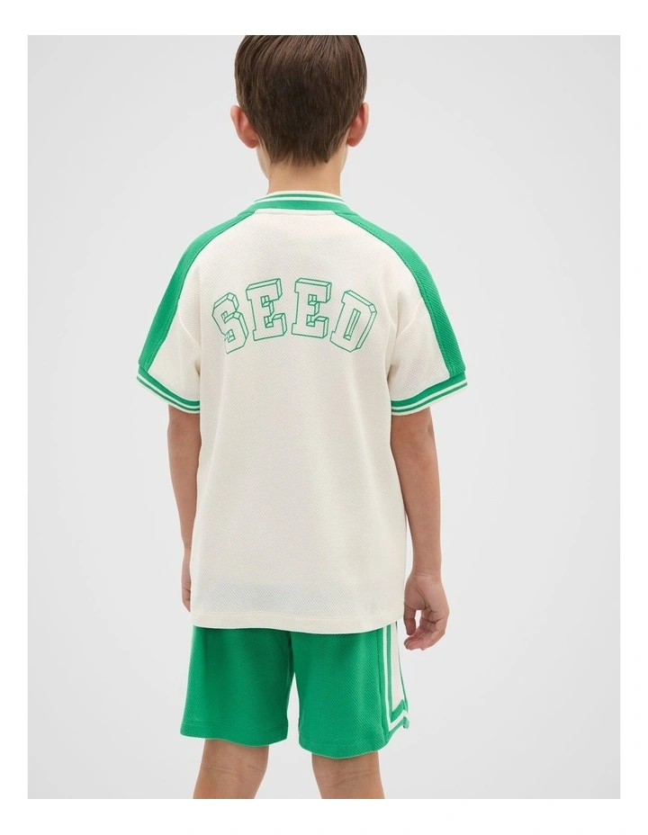 Sports Overshirt in Denver Green image 2