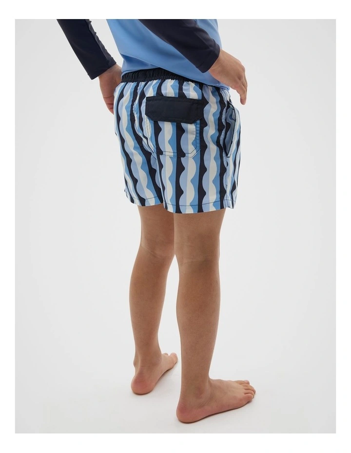 Wave Boardshort in Midnight Blue image 2