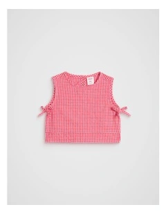 Gingham Top in Multi