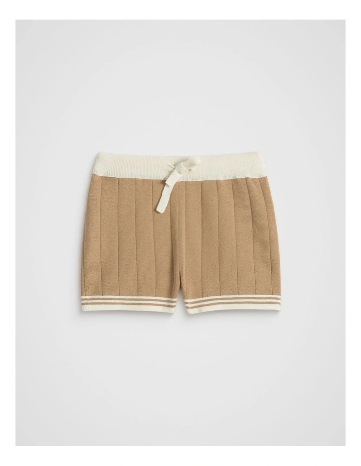 Knit Short in Biscotti image 1
