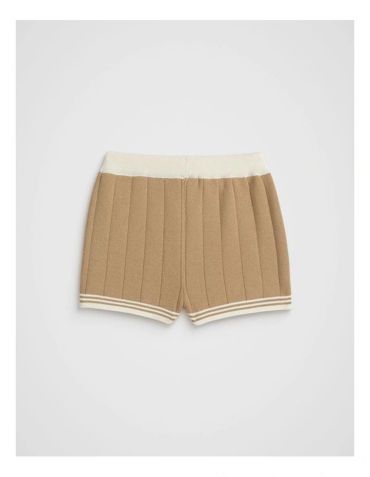 Knit Short in Biscotti image 2