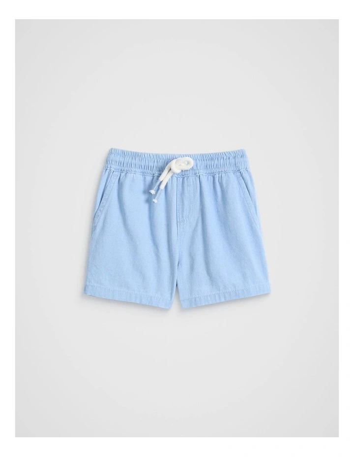 Core Logo Short in Chambray image 1
