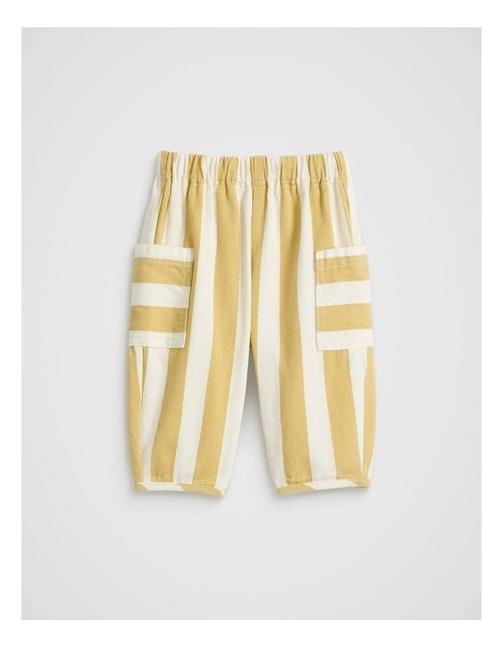 Stripe Pull On Pant in Desert Sand image 1
