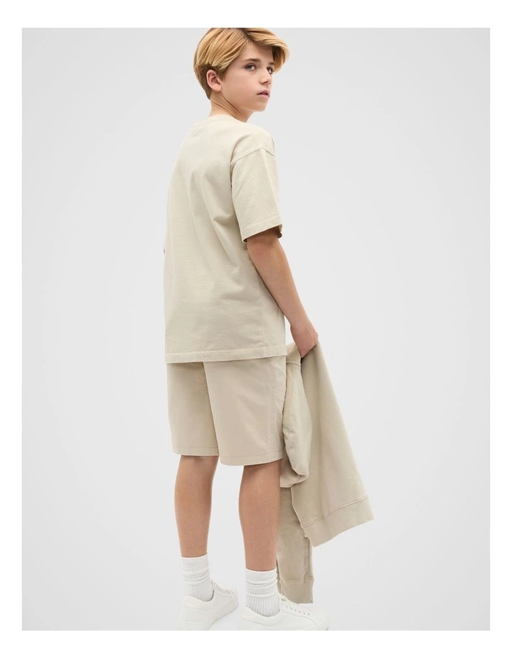 Garment Dye Tee in Cool Stone image 2