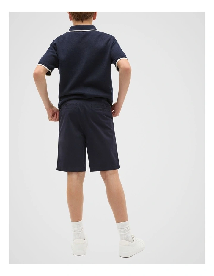 Chino Shorts in Midnight Blue image 2