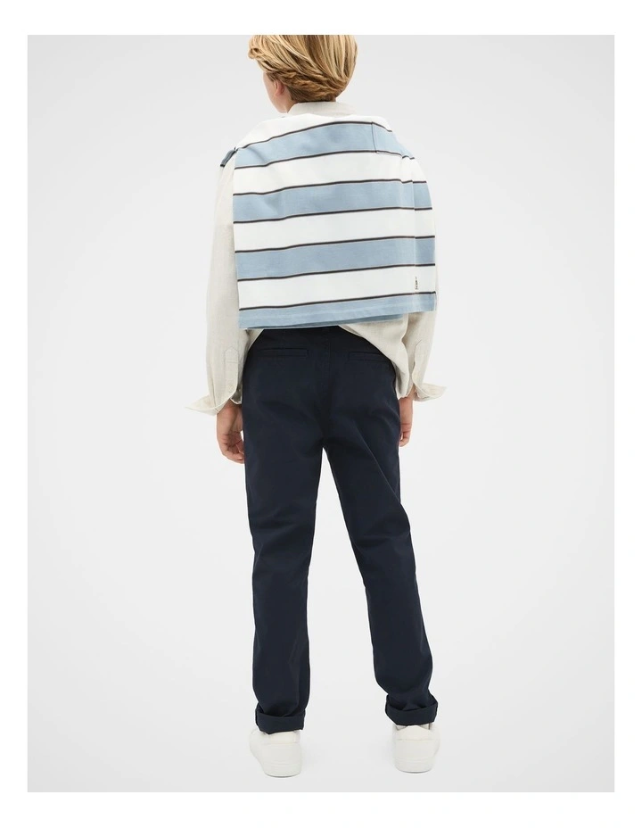 Chino Pant in Midnight Blue image 2