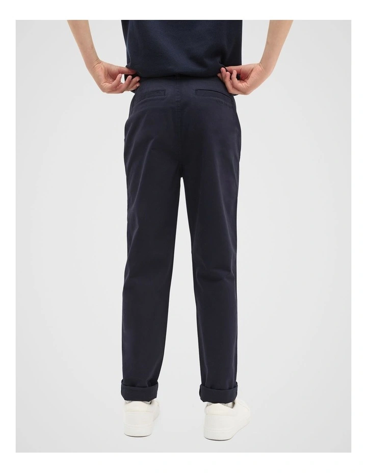Chino Pant in Midnight Blue image 2