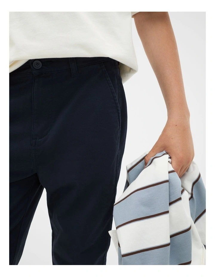 Chino Pant in Midnight Blue image 3