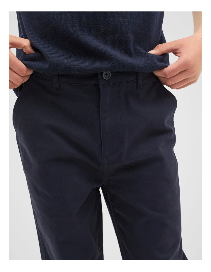 Chino Pant in Midnight Blue image 3