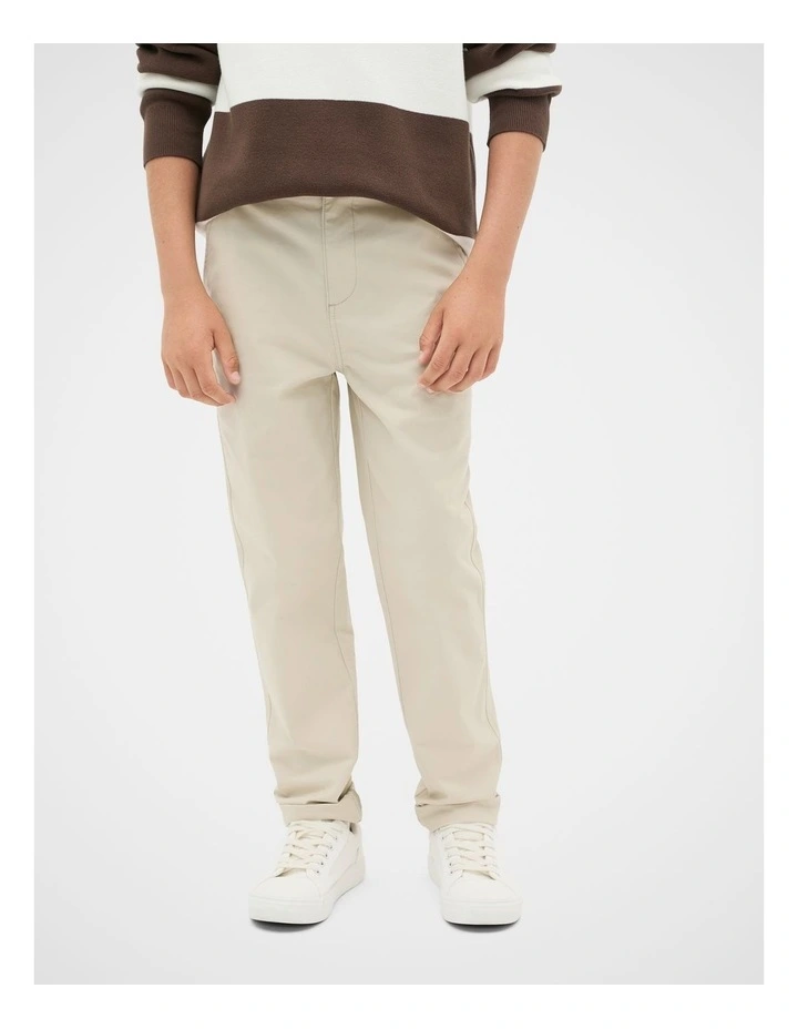 Chino Pant in Beige image 1